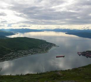 Aussicht mit Blick zu den Lofoten