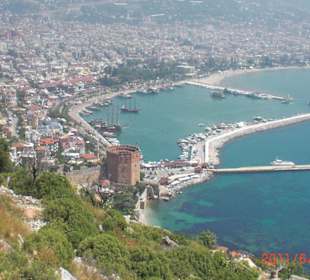 Ausblick von der Burg Alanya