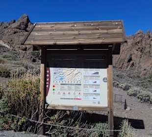 Teide Nationalpark in Las Canadas del Teide