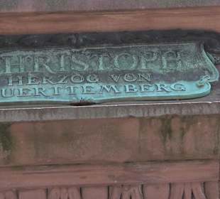 Denkmal Herzog Christoph von Württemberg
