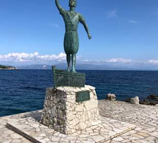 Statue in Paxos