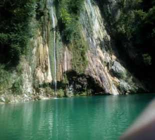 Fliegender Wasserfall