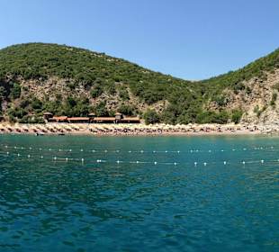 Königinnen Strand in Montenegro