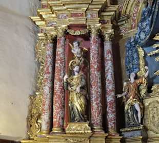 Details des Hauptaltars Notre-Dame del Prat