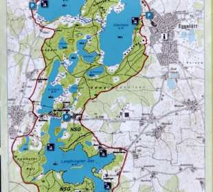 Übersicht Seenplatte mit Hartsee