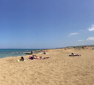 Nahe gelegener Strand bei Malia