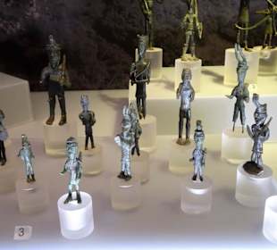 Bronzetti aus der Zeit der Nuraghen