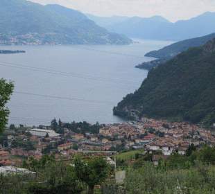 Blick von Stazzona zum See