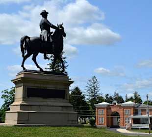 Der Military Park in Gettysburg, PA
