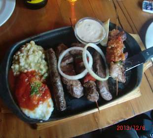 Wildplatte bei "Mama Afrika"