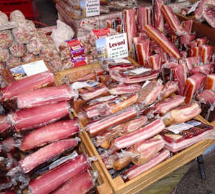 Eindrücke vom Meraner Freitagsmarkt