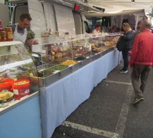 Wochenmarkt in Bergamo