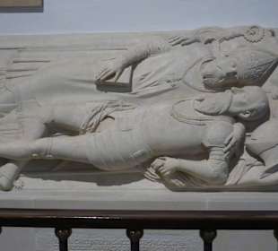 Grabmal / Grabplatte in der Johanneskathedrale