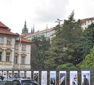 Unterhalb der Prager Burg