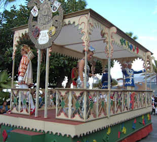 Karnevalszug in Puerto de la Cruz