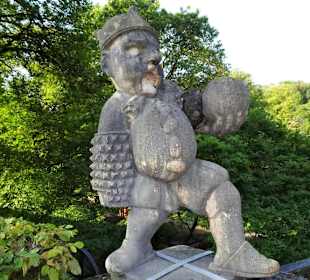 Die Gnome des Zwerglgartens am Schloss Mirabell