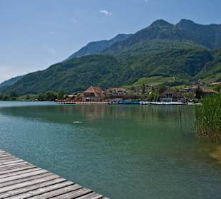 Privatstrand am Kalterer See