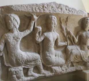 Beim Friedrichsbad in Baden-Baden am Römerplatz