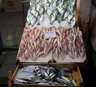 Markt in Thessaloniki