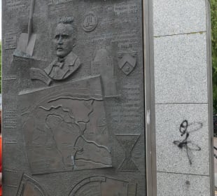 Der Brunnen von 2002 am Kaemmererplatz