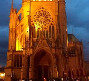 Außenansicht der Kathedrale von Metz