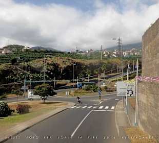 #1373 Yellow Bus hellblau Madeira-Camara de Lobos.