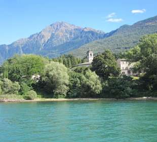 Abtei Piona vom Wasser aus