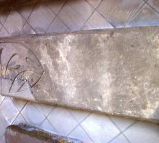 Fränkischer Adel Grabsteinplatten