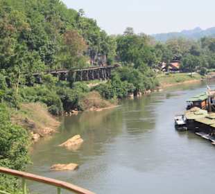 Brückenstrecke am River Kwai