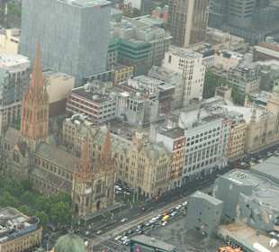 Blick auf die Hauptstraße