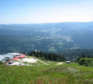 Blick vom Wanderweg grosser Arber