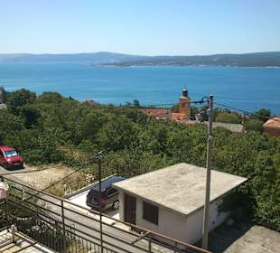 Widok z apartamentu Crikvenica