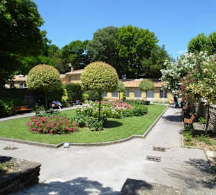 Im Garten des Pavillon de Vendôme