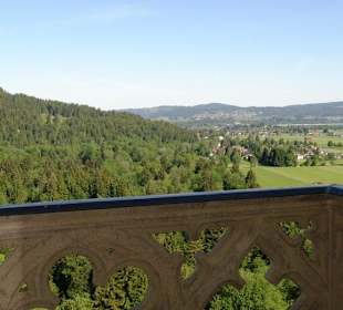 Из окон замка - Бавария