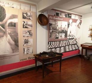 Rundgang durch die Bäckereiabteilung des Museums
