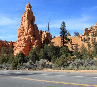 Kurz vorm Bryce Canyon