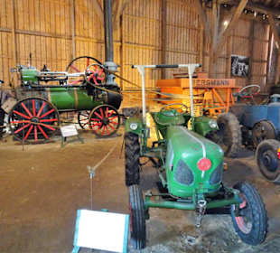 Traktoren im Landwirtschaftsmuseum