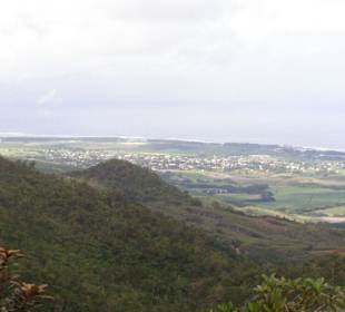 Blickrichtung Westküste oberhalb von l.Morne