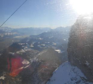 Bei der Bergabfahrt