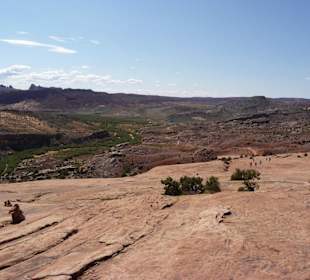 Weg zum Delicate Arch