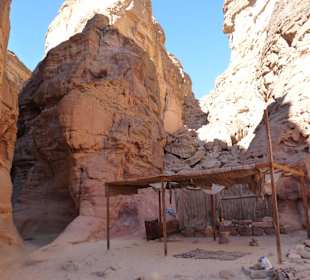 Kleines Lager am Coloured Canyon