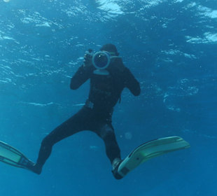 Der Kamera- Schnorchler