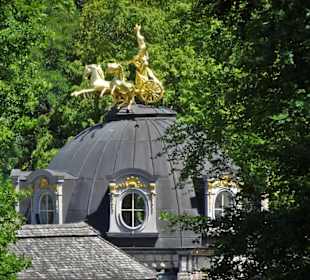 Blick vom Schneckenberg auf das Neue Schloss