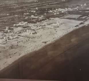 Veduta aerea di Bibione 1960