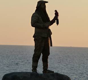 Künstler an der Promenade