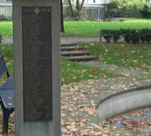 Kriegerdenkmal im Stadtgarten