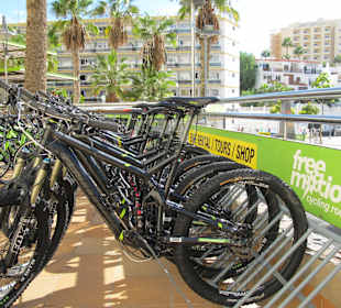 Mountainbike Mietbikes