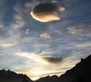 Abendstimmung im herbst