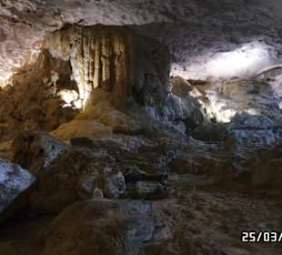 Besichtigung einer Tropfsteinhöhle