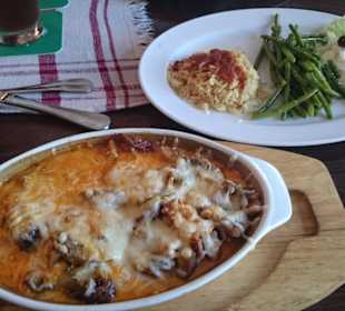 Gyros in Metaxasoße